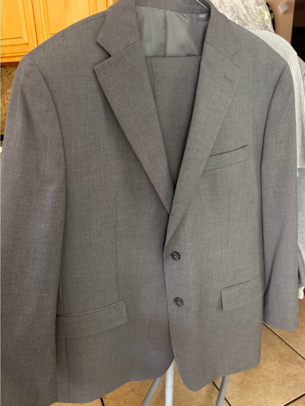 Michael Kors Men's Gray Two-Button Sport Coat/ Suit